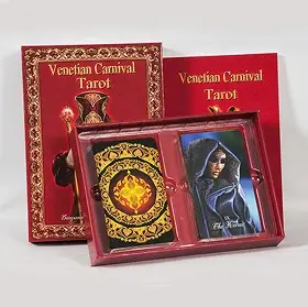 venetian carnival tarot by roxana paul